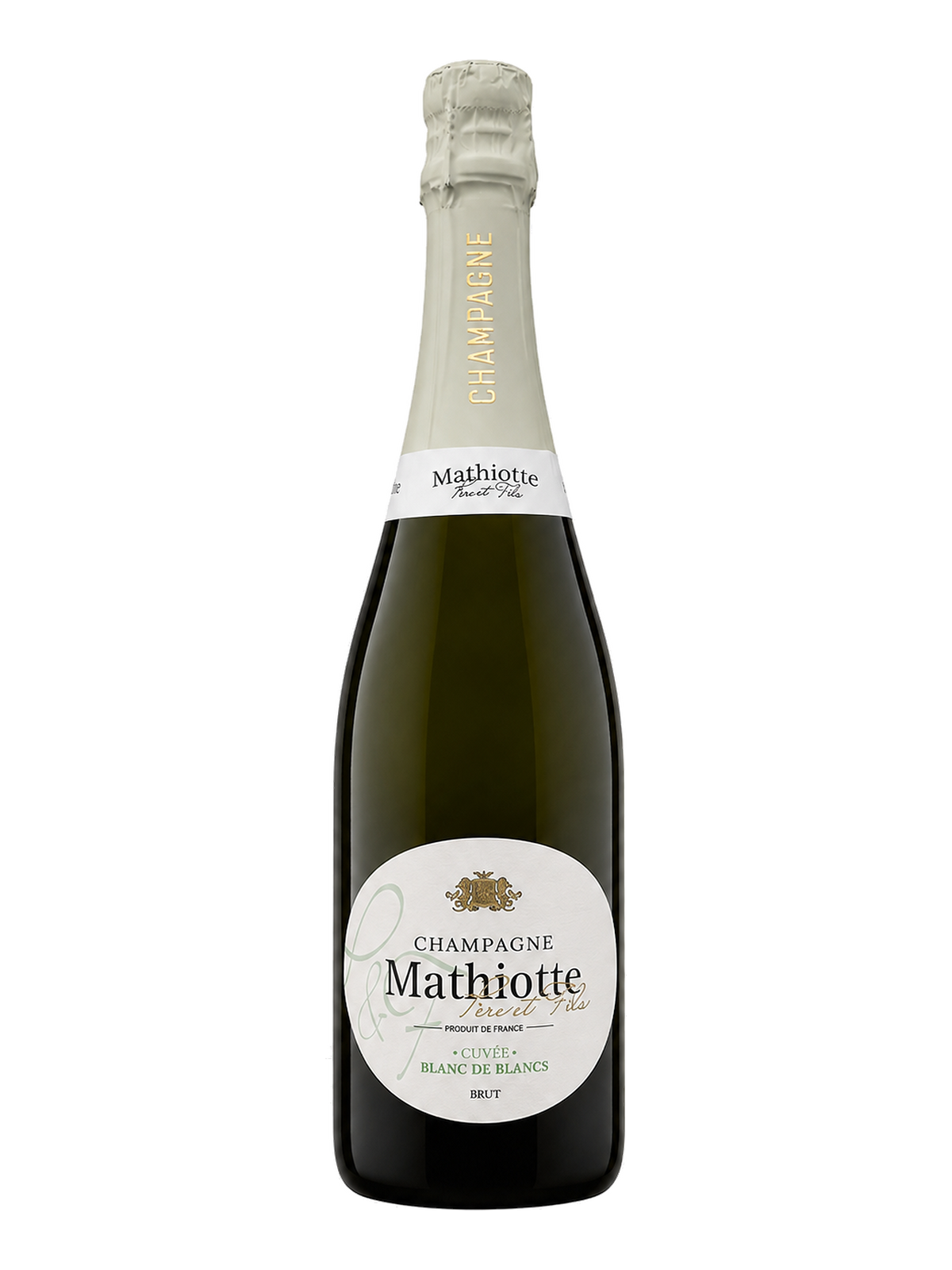 Bouteille de Champagne Cuvée Blanc de Blancs – Champagne Mathiotte Père & Fils