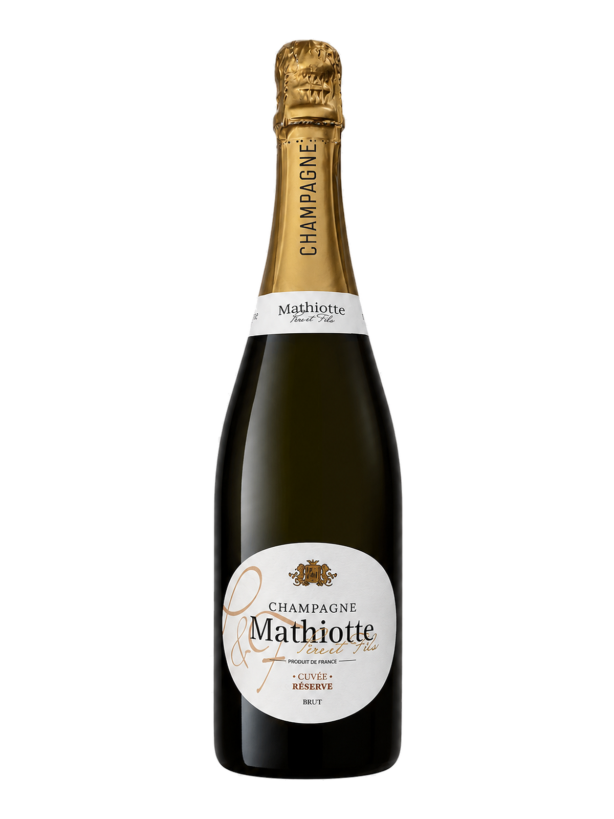 Bouteille de Champagne Cuvée Réserve – Champagne Mathiotte Père & Fils